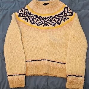 J. Crew Hand Knit Wool-blend Sweater